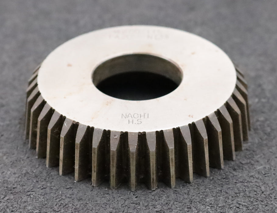 Bild des Artikels NACHI-Scheibenschneidrad-m=-2mm-EGW-20°-Z=-38-Ø82x20xØ1-1/4"-gebraucht