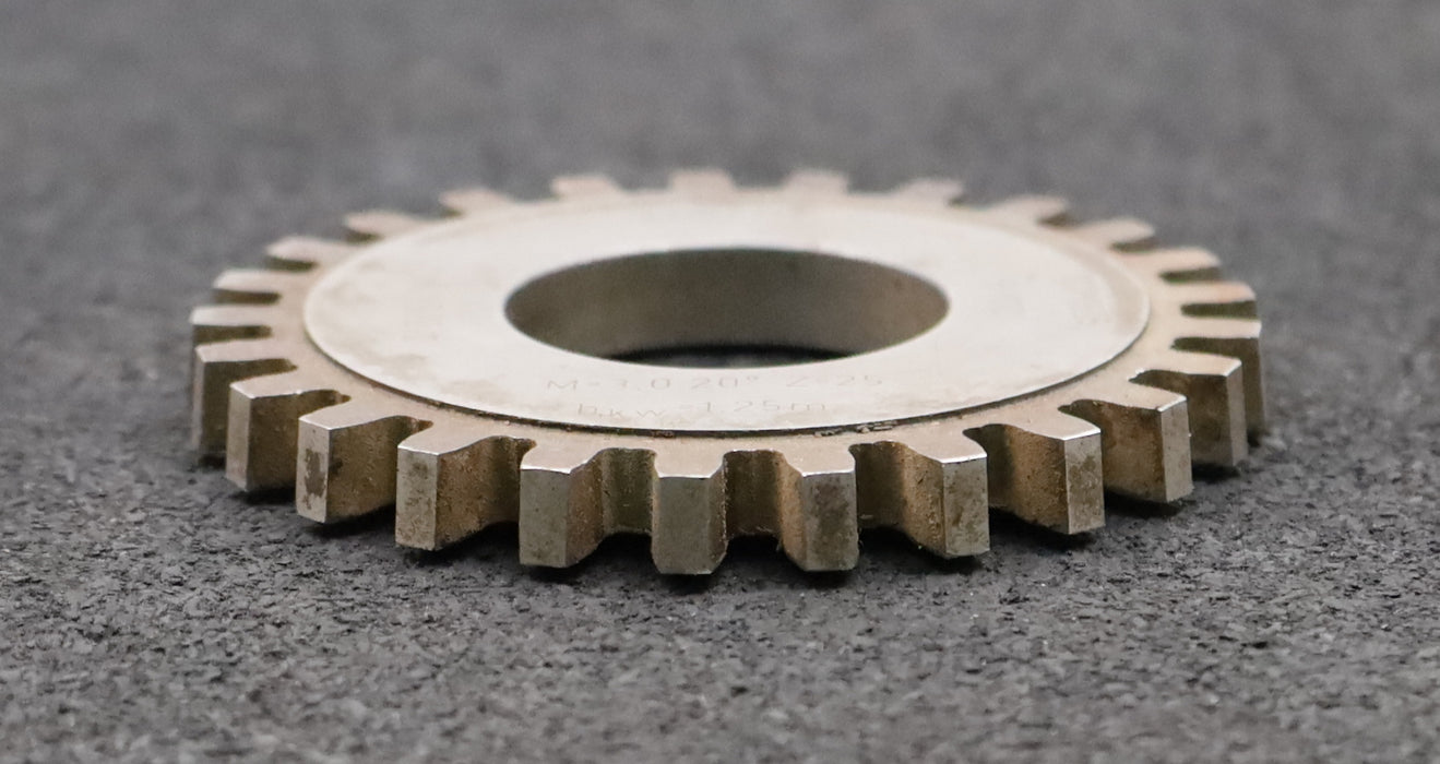 Bild des Artikels LORENZ-Scheibenschneidrad-m=-3mm-EGW-20°-Z=-25-hkw=-1,25m-BP-II-DIN3972