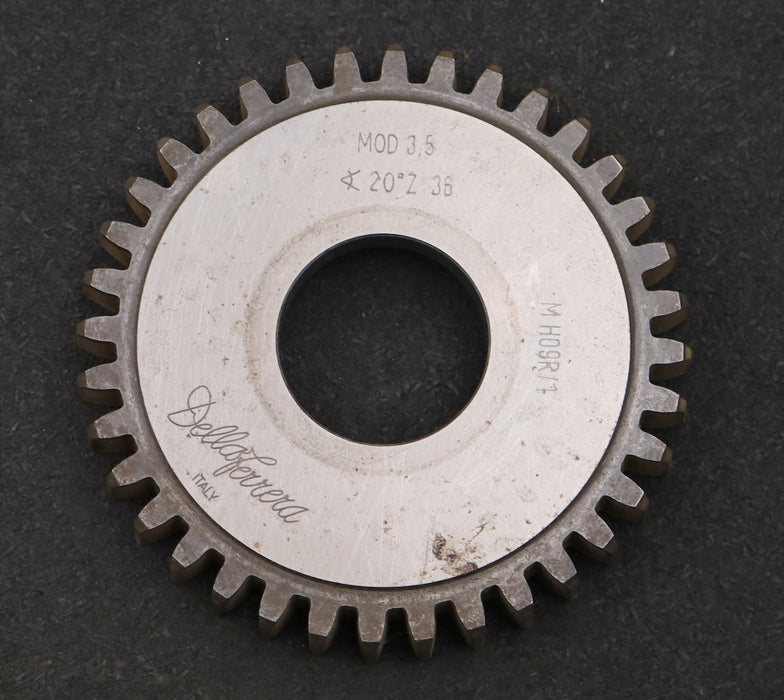 Bild des Artikels DELLAFERRERA-Scheibenschneidrad-m=-3,5mm-EGW-20°-Z=-36-Ø135x22xØ1-3/4"-gebraucht