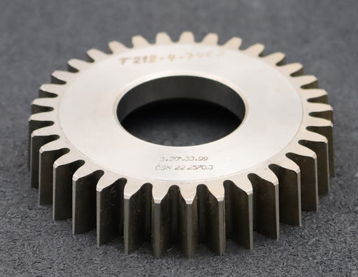 Bild des Artikels Scheibenschneidrad-m=-3mm-EGW-20°-Z=-33-Ø108x23xØ1-3/4"-HSS30-gebraucht