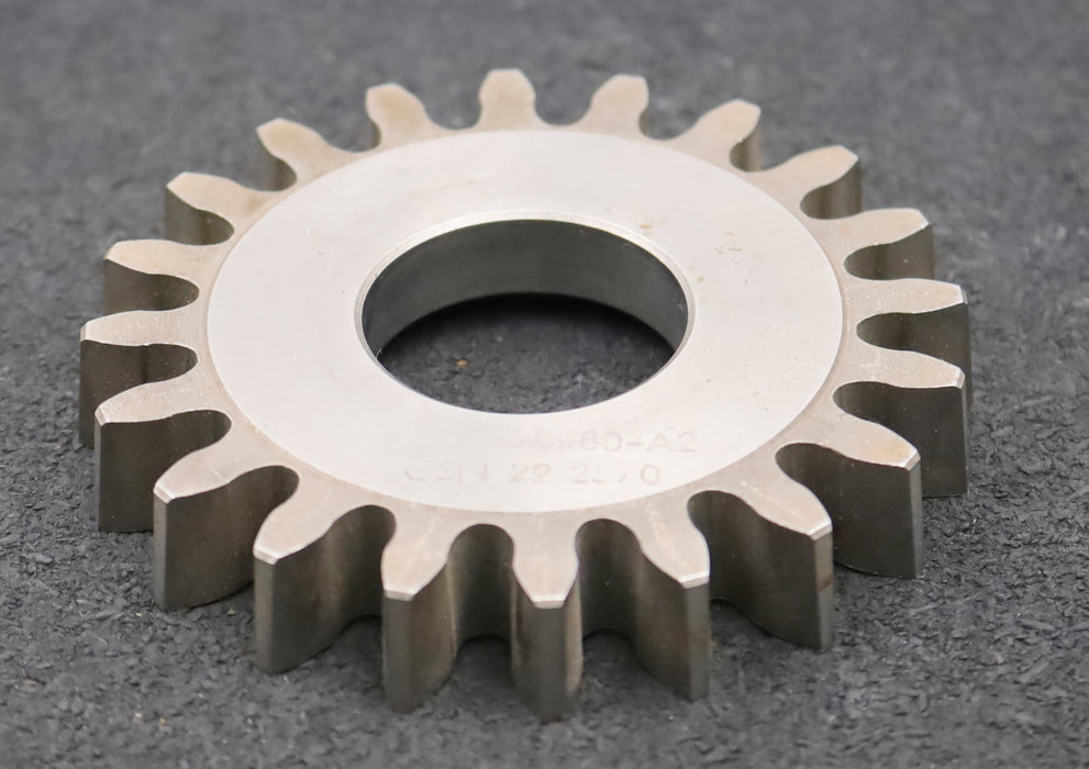 Bild des Artikels TOS-Scheibenschneidrad-m=-4mm-EGW-20°-Z=-20-Ø89x14xØ1-1/4"-gebraucht