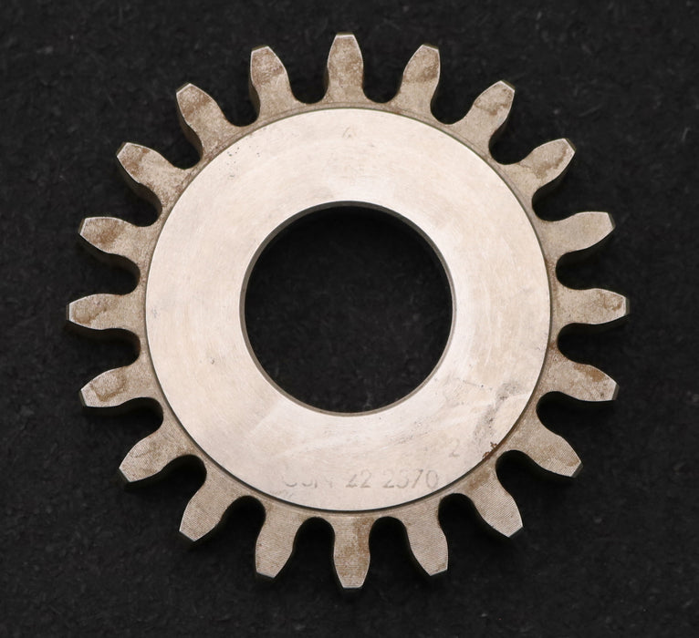 Bild des Artikels TOS-Scheibenschneidrad-m=-4mm-EGW-20°-Z=-20-Ø89x15xØ1-1/4"-gebraucht