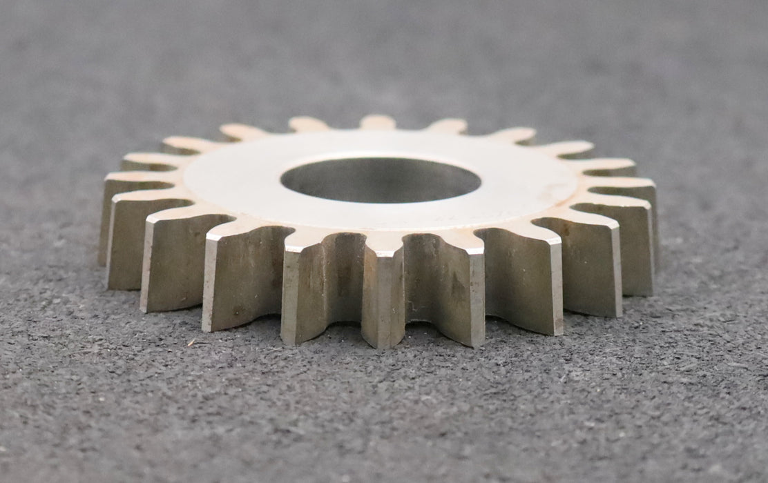 Bild des Artikels TOS-Scheibenschneidrad-m=-4mm-EGW-20°-Z=-20-Ø89x15xØ1-1/4"-gebraucht