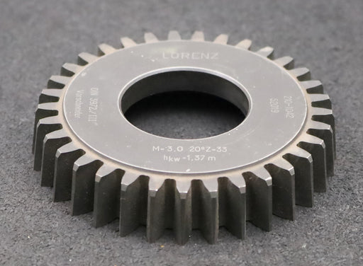 Bild des Artikels LORENZ-Scheibenschneidrad-Vorschneider-m=-3mm-EGW-20°-Z=-33-hkw=-1,37m-BP-III