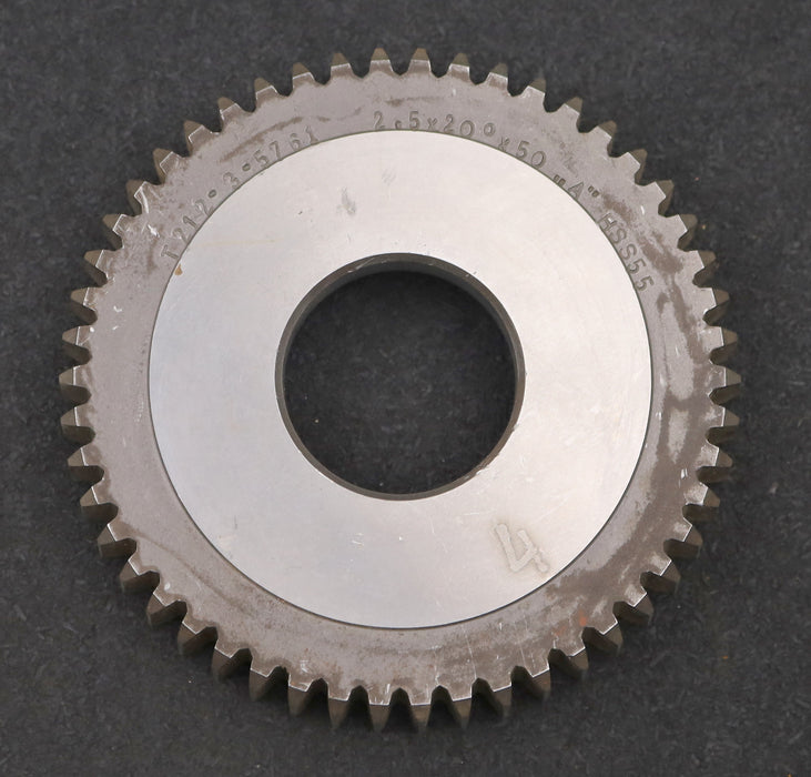 Bild des Artikels Scheibenschneidrad-m=-2,5mm-EGW-20°-Z=-50-Ø134x24xØ1-3/4"-Qualität-A-gebraucht
