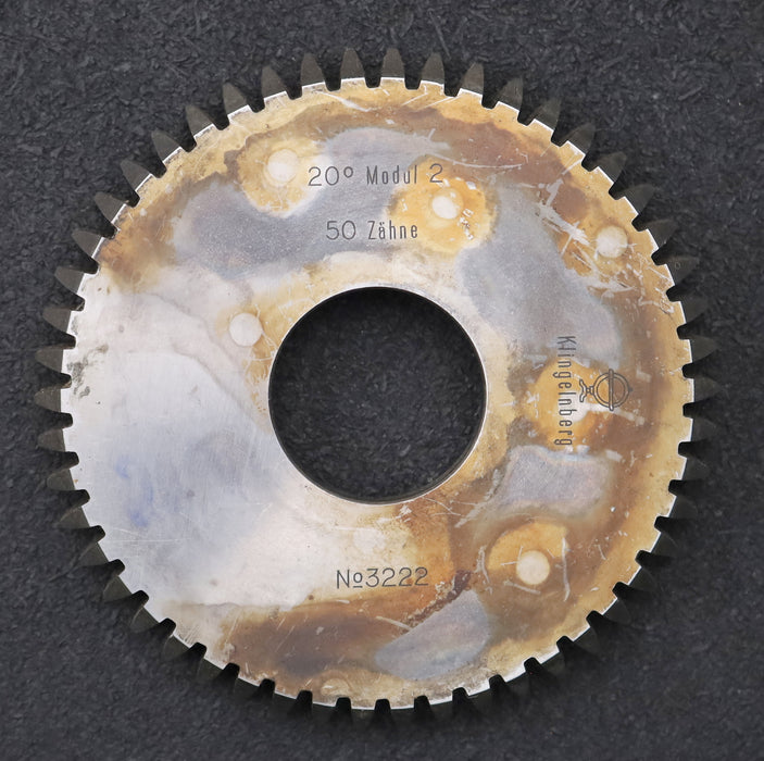 Bild des Artikels KLINGELNBERG-Scheibenschneidrad-m=-2mm-EGW-20°-Z=-50-Ø105x13xØ1-1/4"-gebraucht