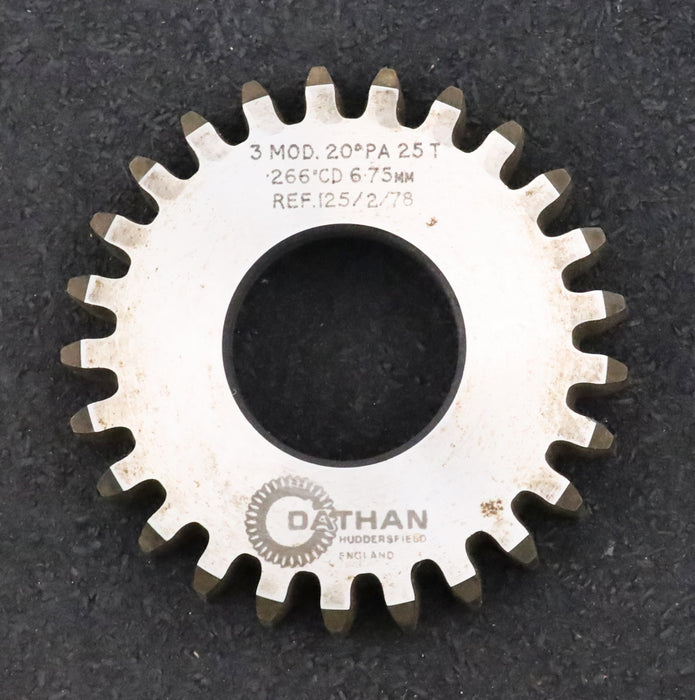 Bild des Artikels DATHAN-Scheibenschneidrad-m=-3mm-EGW-20°-Z=-25-Ø83x23xØ1-1/4"---4-Abschläge