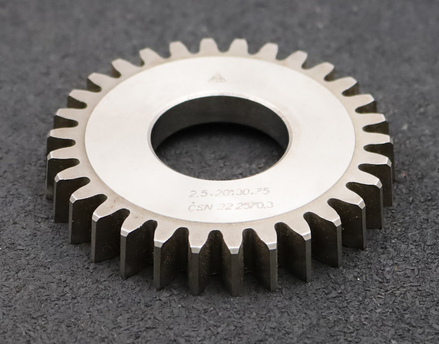 Bild des Artikels TOS-Scheibenschneidrad-m=-2,5mm-EGW-20°-Z=-30-Ø82x13xØ1-1/4"-gebraucht