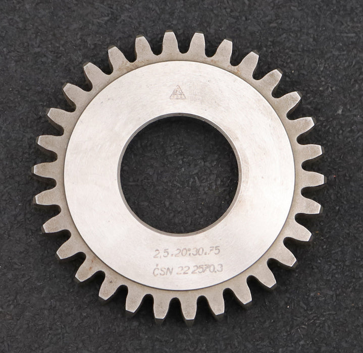 Bild des Artikels TOS-Scheibenschneidrad-m=-2,5mm-EGW-20°-Z=-30-Ø82x13xØ1-1/4"-gebraucht