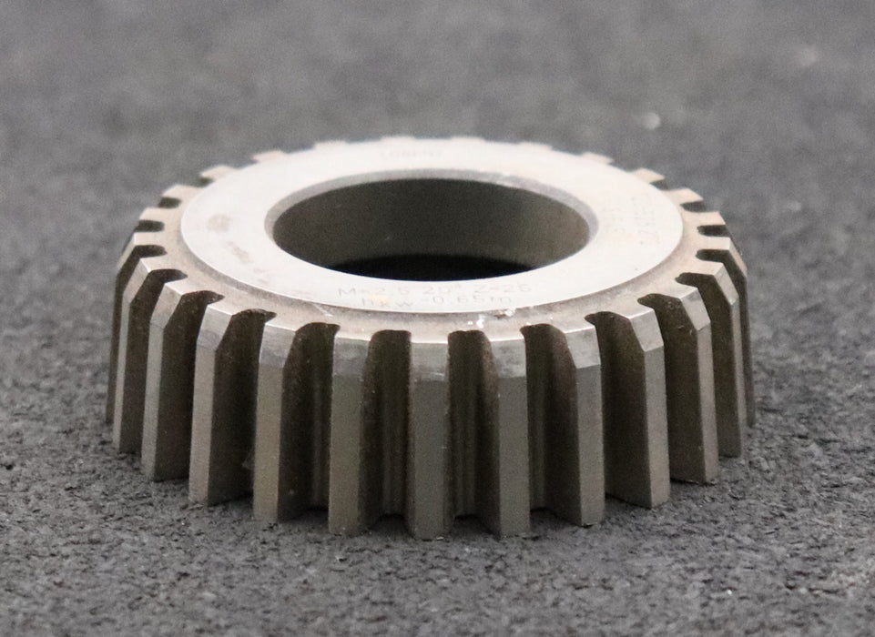 Bild des Artikels LORENZ-Scheibenschneidrad-m=-2,5mm-EGW-20°-Z=-25-hkw=-0,65m-Ø67x21xØ1-1/4''
