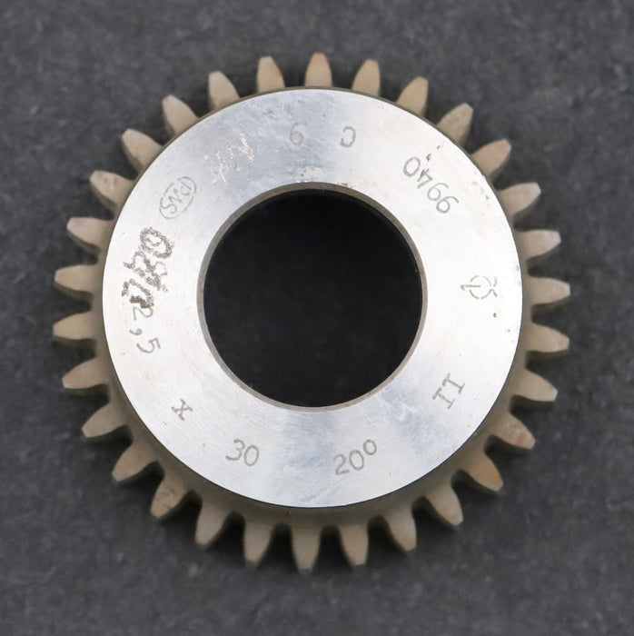 Bild des Artikels PWS-Glockenschneidrad-m=-2,5mm-EGW-20°-Z=-30-BP-II-gebraucht-Ø82x37xØ1-1/4''