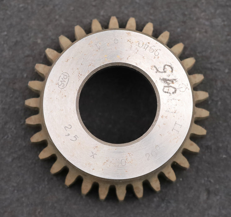 Bild des Artikels PWS-Glockenschneidrad-m=-2,5mm-EGW-20°-Z=-30-BP-II-Ø82x39xØ1-1/4''-gebraucht