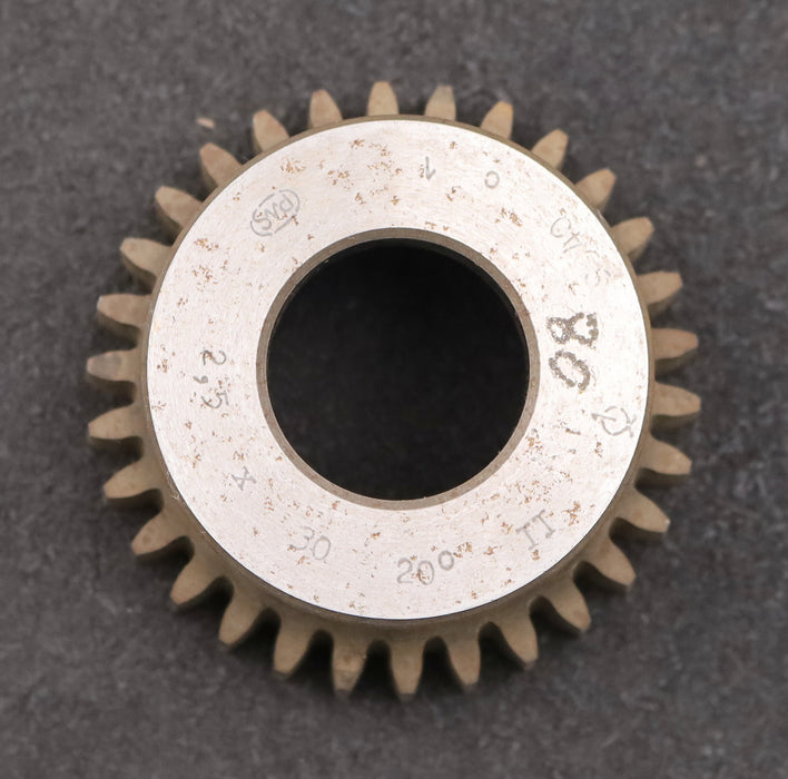 Bild des Artikels PWS-Glockenschneidrad-m=-2,5mm-Z=-30-BP-II-Ø82x40xØ1-1/4''-gebraucht-EGW-20°