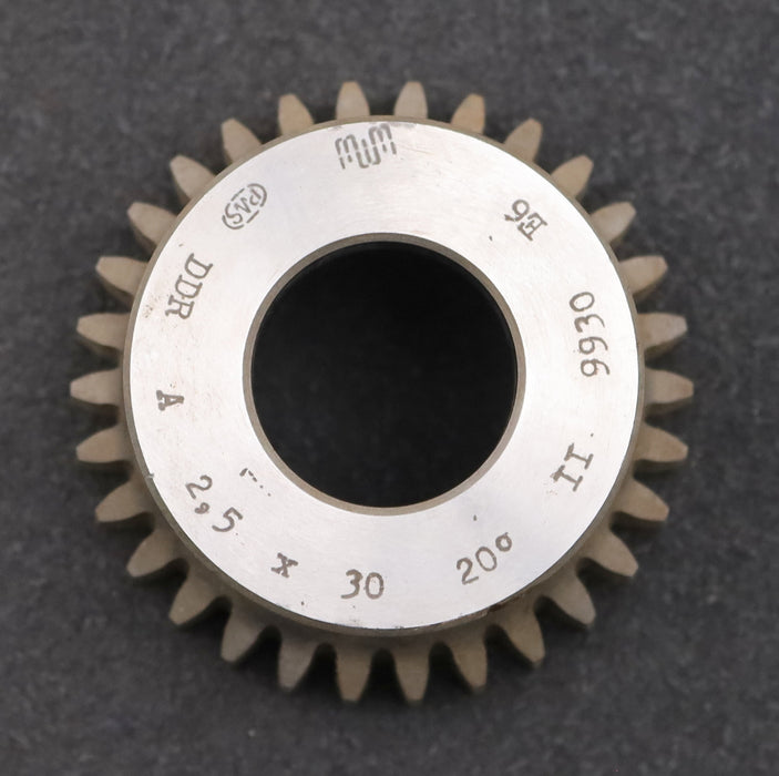 Bild des Artikels PWS-Glockenschneidrad-m=-2,5mm-EGW-20°-Z=-30-BP-II-Ø82x43xØ1-1/4''-Qualität-A