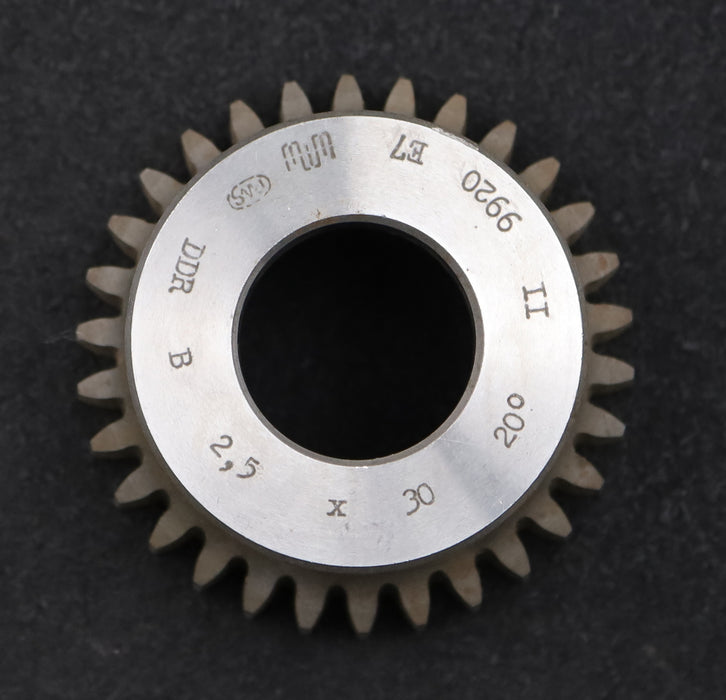 Bild des Artikels PWS-Glockenschneidrad-m=-2,5mm-EGW-20°-Z=-30-BP-II-Ø82x43xØ1-1/4''-Qualität-B