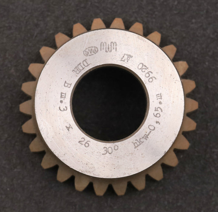Bild des Artikels PWS-Glockenschneidrad-m=-3mm-EGW-20°-Z=-26-BP-II-Ø86x40xØ1-1/4''-Qualität-B