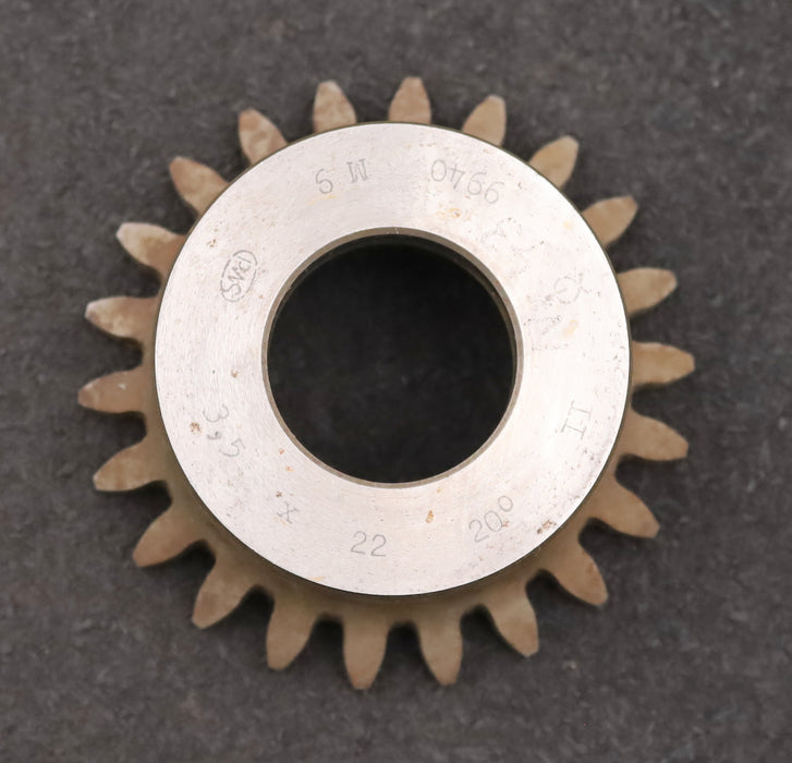 Bild des Artikels PWS-Glockenschneidrad-m=-3,5mm-EGW-20°-Z=-22-BP-II-Ø86x32xØ1-1/4''-gebraucht