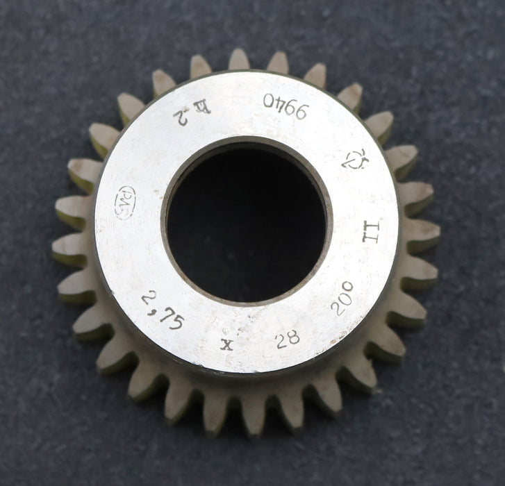 Bild des Artikels PWS-Glockenschneidrad-m=-2,75mm-EGW-20°-Z=-28-BP-II-Ø85x45xØ1-1/4''