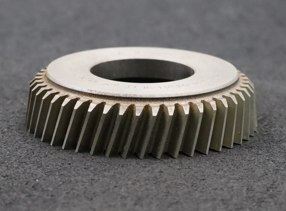 Bild des Artikels PWS-Scheibenschneidrad-mit-Treppenschliff-m=-2mm-EGW-20°-Z=-45-schrägverzahnt