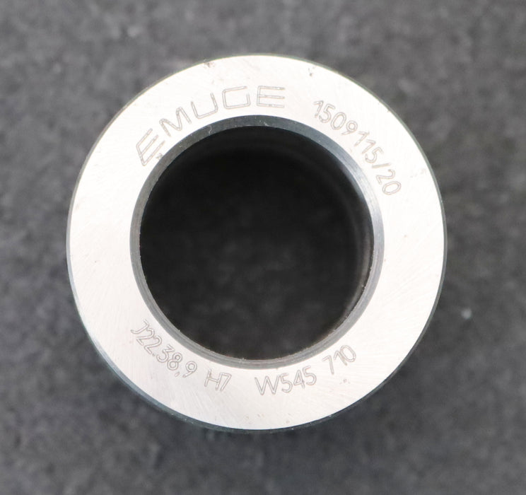 Bild des Artikels EMUGE-Innenspannhülse-für-Ø-38,9-H7-J22-Gesamtlänge-36mm-InnenØ-24mm-unbenutzt
