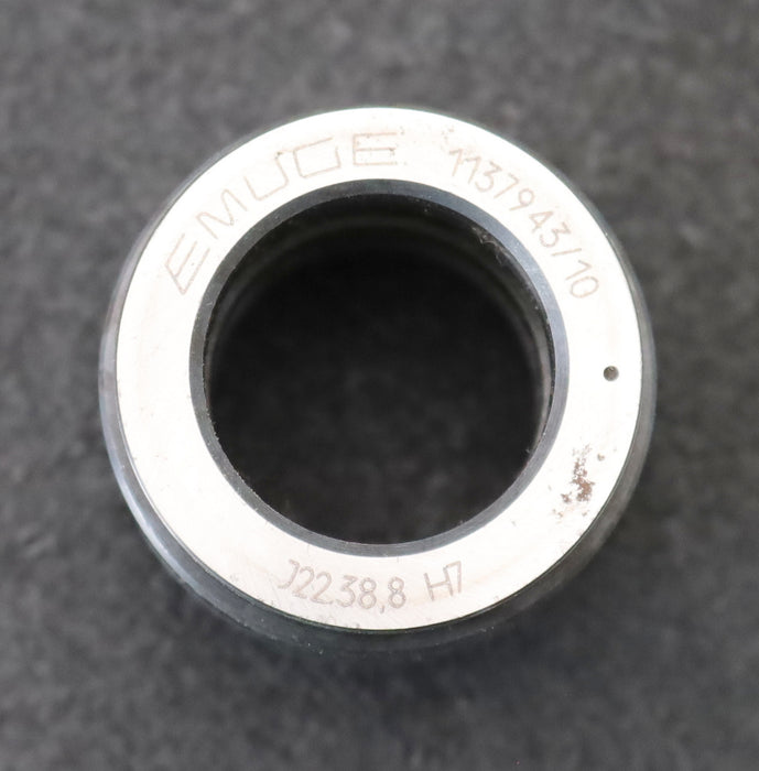 Bild des Artikels EMUGE-Innenspannhülse-für-Ø-38,8-H7-J22-Gesamtlänge-36mm-InnenØ-24mm-gebraucht
