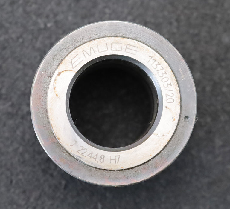 Bild des Artikels EMUGE-Innenspannhülse-für-Ø-44,8-H7-J22-Gesamtlänge-36mm-InnenØ-24mm-gebraucht
