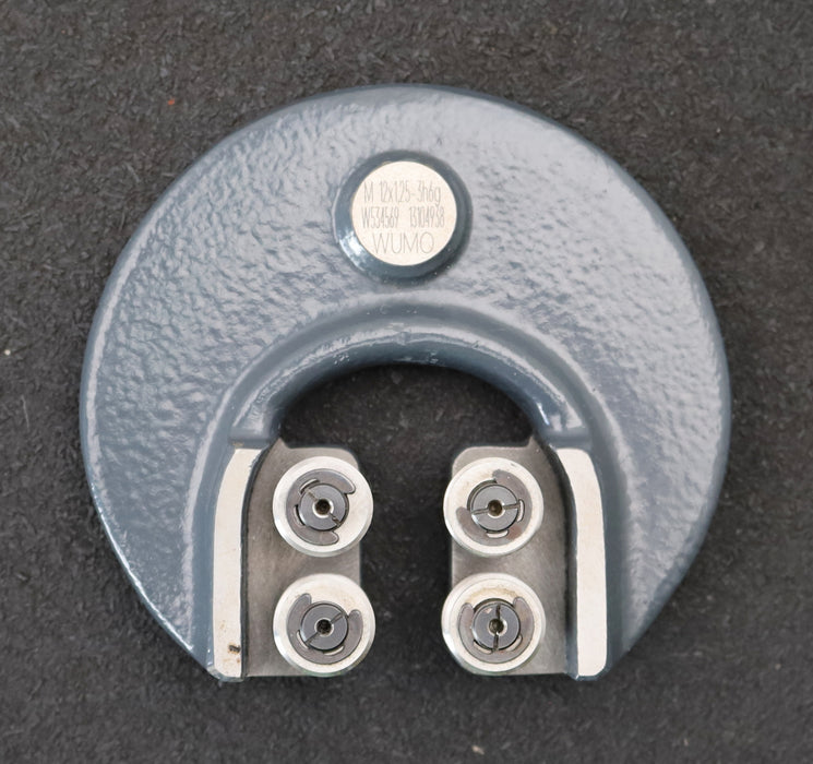 Bild des Artikels WUMO-Gewinde-Grenzrollen-Rachenlehre-M12x1,25-3h6g-gebraucht