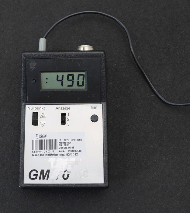 Bild des Artikels CADTECH-/-TRANSMETRA-Wägezelle-K-13-5kN-Nennsignal-0,995mV/V-+-Zubehör