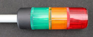 Bild des Artikels TELEMECANIQUE-Signalleuchte-3-farbig-auf-Aluständer-Höhe-gesamt-59cm-gebraucht