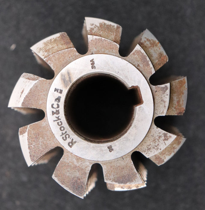 Bild des Artikels R.STOCK-Zahnrad-Wälzfräser-gear-hob-m=-3,25mm-EGW-20°-Ø74x71xØ27mm-mit-LKN