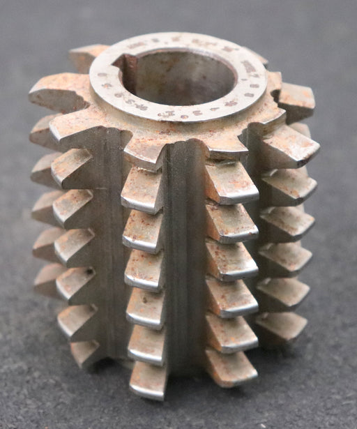 Bild des Artikels R.STOCK-Zahnrad-Wälzfräser-gear-hob-m=-3,5mm-EGW-20°-Ø71x76xØ27mm-mit-LKN