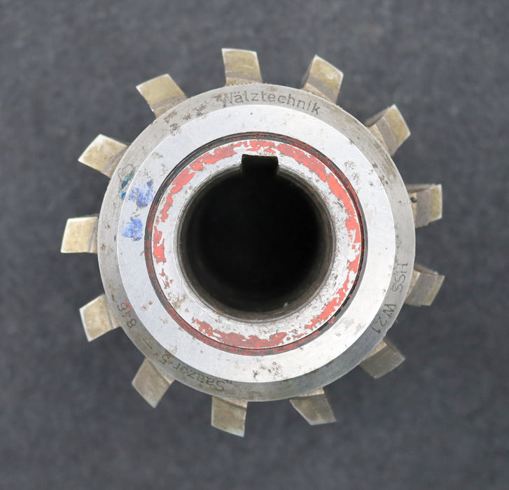 Bild des Artikels SAAZOR-Zahnrad-Wälzfräser-gear-hob-m=-2,75mm-EGW-20°-BPIII-nach-DIN-3972