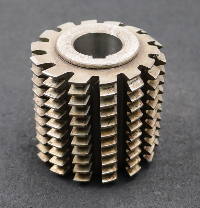 Bild des Artikels PWS-Zahnrad-Wälzfräser-gear-hob-m=-2,5mm-EGW-20°-BPIII-DIN-3972-Ø90x88xØ32mm