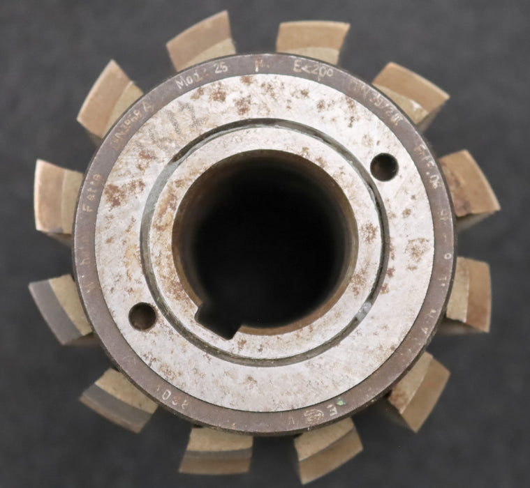 Bild des Artikels FETTE-Zahnrad-Wälzfräser-gear-hob-m=-2,25mm-EGW-20°-Ø81x90xØ27mm-mit-LKN