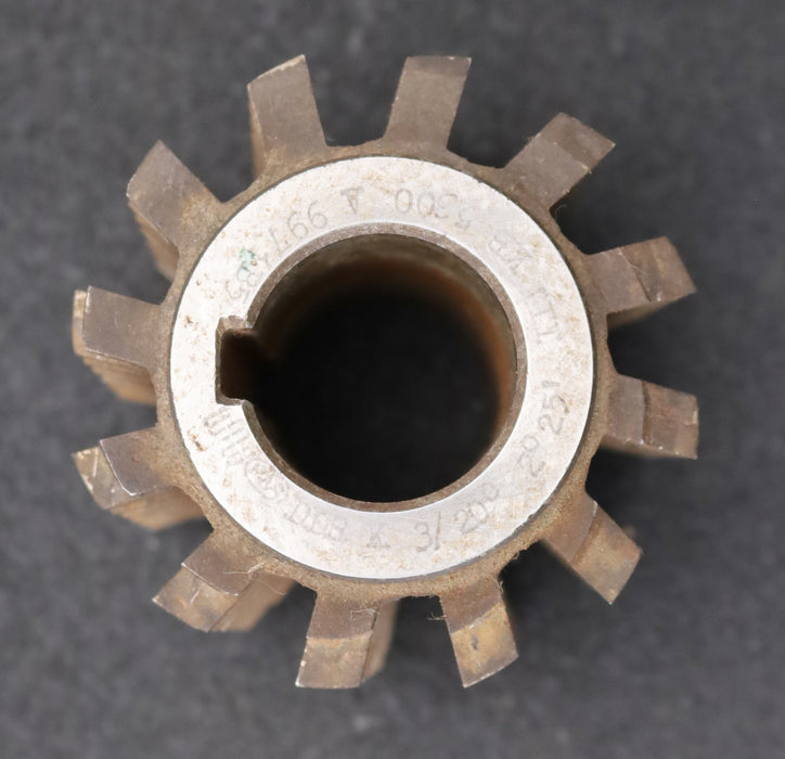 Bild des Artikels Zahnrad-Wälzfräser-gear-hob-m=-3,0mm-EGW-20°-BPIII-nach-DIN-3972-Ø81x75xØ27mm