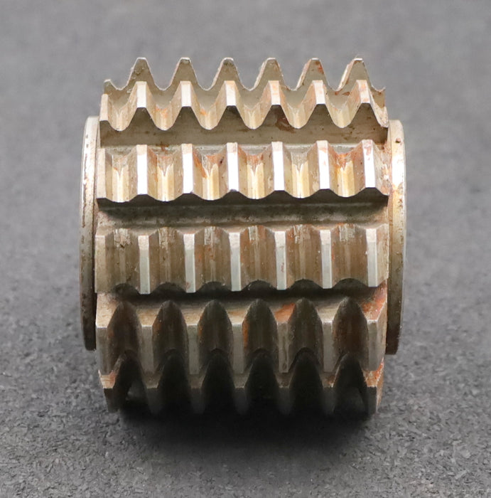 Bild des Artikels PWS-Zahnrad-Wälzfräser-gear-hob-m=-3,0mm-EGW-20°-BPIII-DIN-3972-Ø81x70xØ32mm