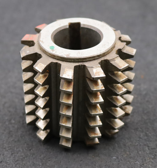 Bild des Artikels PWS-Zahnrad-Wälzfräser-gear-hob-m=-3,0mm-EGW-20°-BPII-nach-DIN-3972-Ø81x70xØ32mm