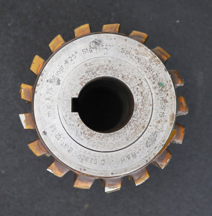 Bild des Artikels HERTWECK-Zahnrad-Wälzfräser-gear-hob-m=-3,75mm-20°-EGW-BPIII-nach-DIN-3972