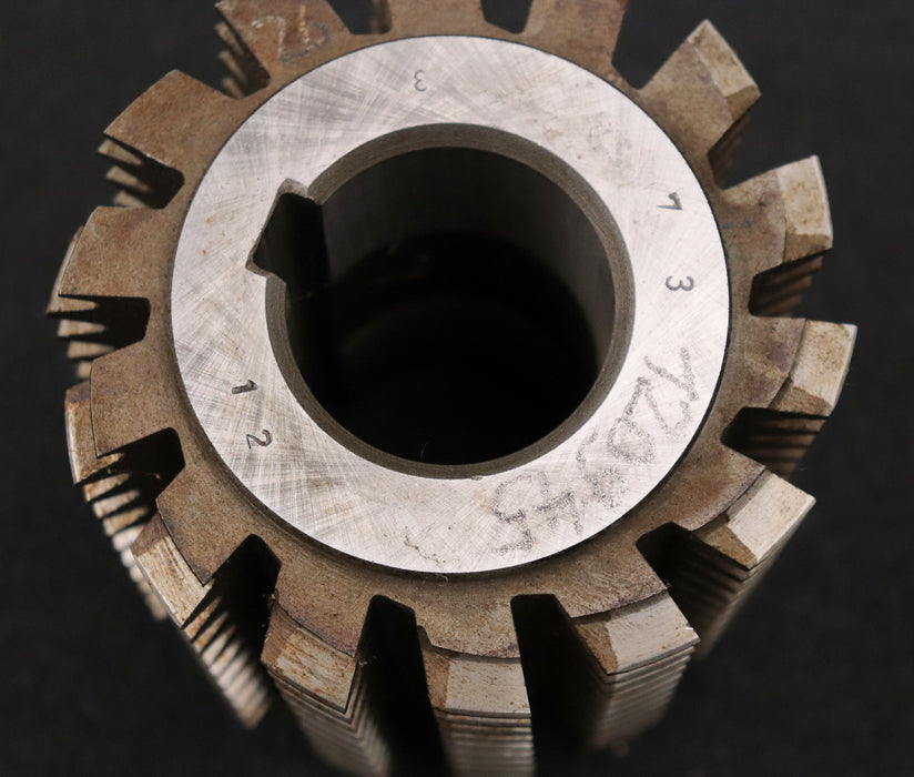 Bild des Artikels PWS-Zahnrad-Wälzfräser-gear-hob-m=-3,0mm-20°-EGW-BPII-DIN-3972-Ø101x108xØ40mm