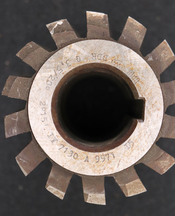 Bild des Artikels PWS-Zahnrad-Wälzfräser-gear-hob-m=-3,0mm-20°-EGW-BPIV-Ø101x108xØ40mm