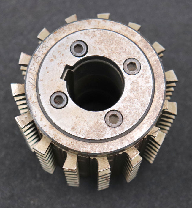Bild des Artikels HERTWECK-Zahnrad-Wälzfräser-gear-hob-m=-3,5mm-20°-EGW-Ø101x110xØ32mm-mit-LKN