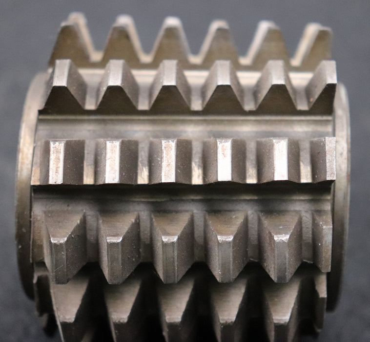 Bild des Artikels PWS-Zahnrad-Wälzfräser-gear-hob-m=-3,5mm-20°-EGW-BPI-nach-DIN-3972-Ø80x71xØ32mm