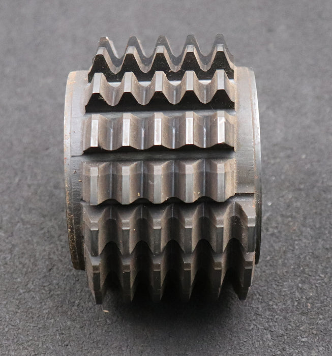 Bild des Artikels KLINGELNBERG-Zahnrad-Wälzfräser-m=-3,5mm-EGW-20°-BPIII-DIN-3972-Ø104x71xØ32mm