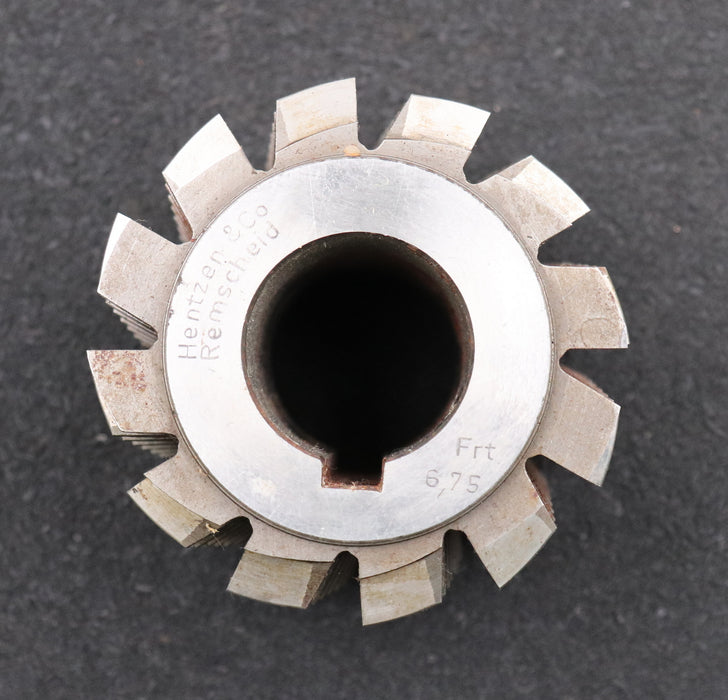 Bild des Artikels HENTZEN-Zahnrad-Wälzfräser-m=-3,0mm-EGW-20°-BPIII-nach-DIN-3972-Ø81x70xØ32mm