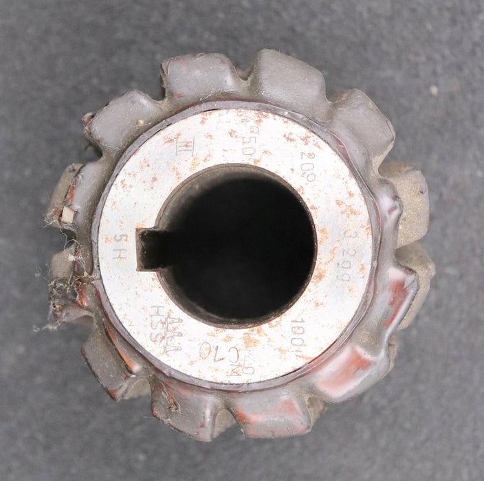 Bild des Artikels HENTZEN-Zahnrad-Wälzfräser-m=-3,0mm-EGW-20°-BPIII-nach-DIN-3972-Ø81x70xØ32mm-LKN