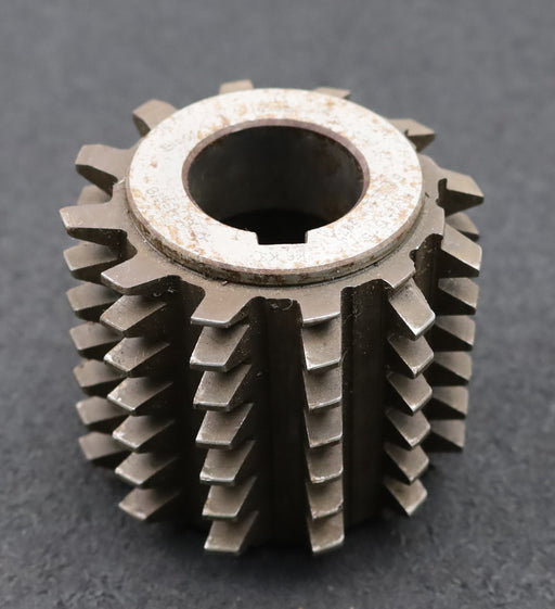 Bild des Artikels PWS-Zahnrad-Wälzfräser-m=-3,0mm-EGW-20°-BPIII-nach-DIN-3972-Ø80x70xØ32mm-mit-LKN