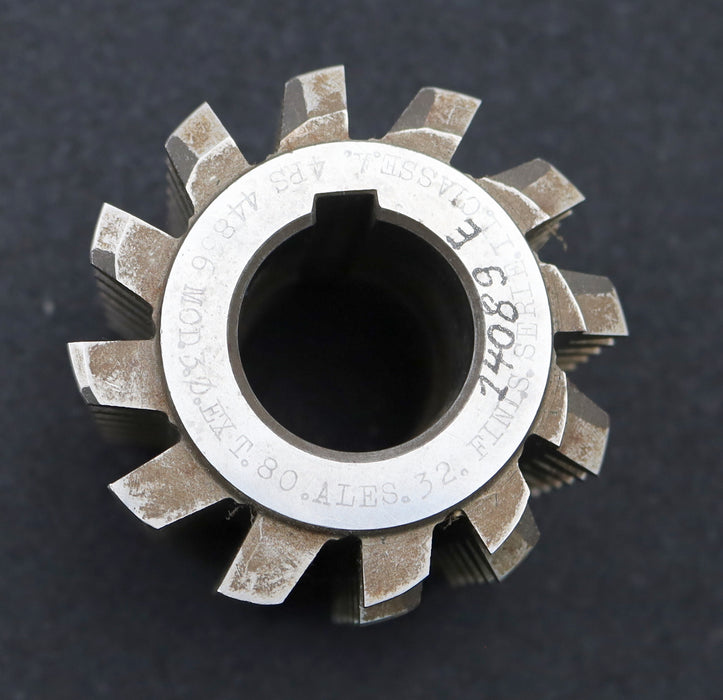 Bild des Artikels DELTAL-Zahnrad-Wälzfräser-m=-3,0mm-EGW-20°-BPII-nach-DIN-3972