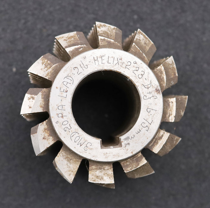Bild des Artikels DORMER-Zahnrad-Wälzfräser-m=-3,0mm-EGW-20°-Ø80x72xØ32mm-mit-LKN-1gg.-Rechts