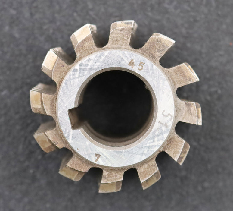 Bild des Artikels PWS-Zahnrad-Wälzfräser-m=-2,0mm-EGW-20°-BPII-nach-DIN-3972-Ø63x48xØ27mm-mit-LKN