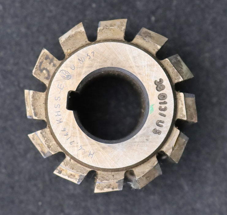 Bild des Artikels PWS-Zahnrad-Wälzfräser-m=-1,5mm-EGW-20°-BPIII-nach-DIN-3972-Ø56x39xØ22mm-LKN